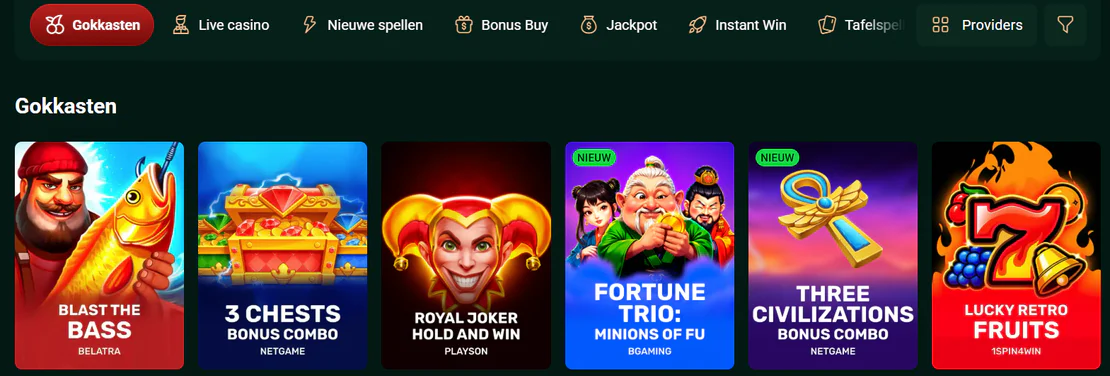 flutterhall casino gokkasten